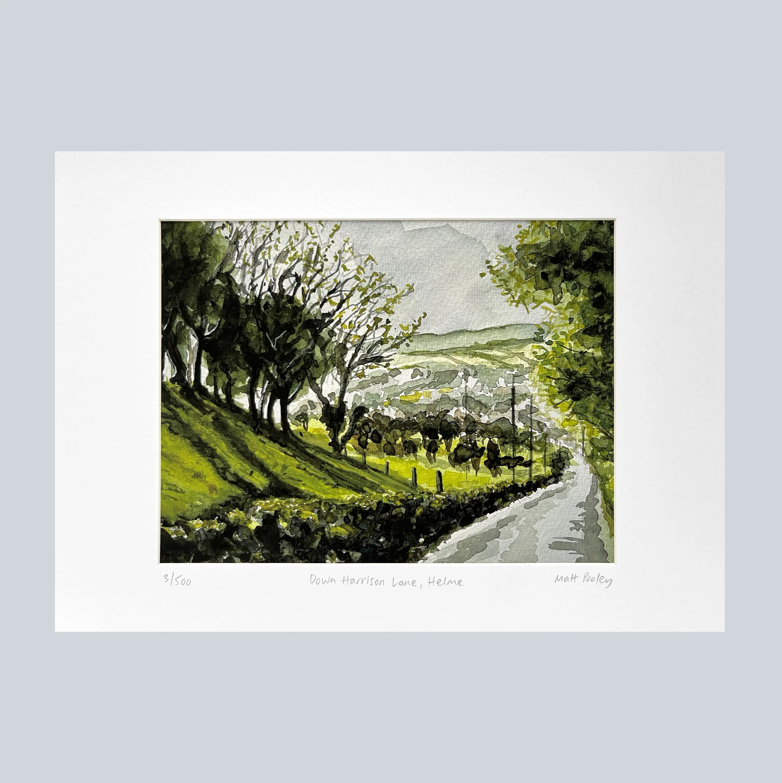 Down Harrison Lane, Helme In Mount on Grey Square.jpg