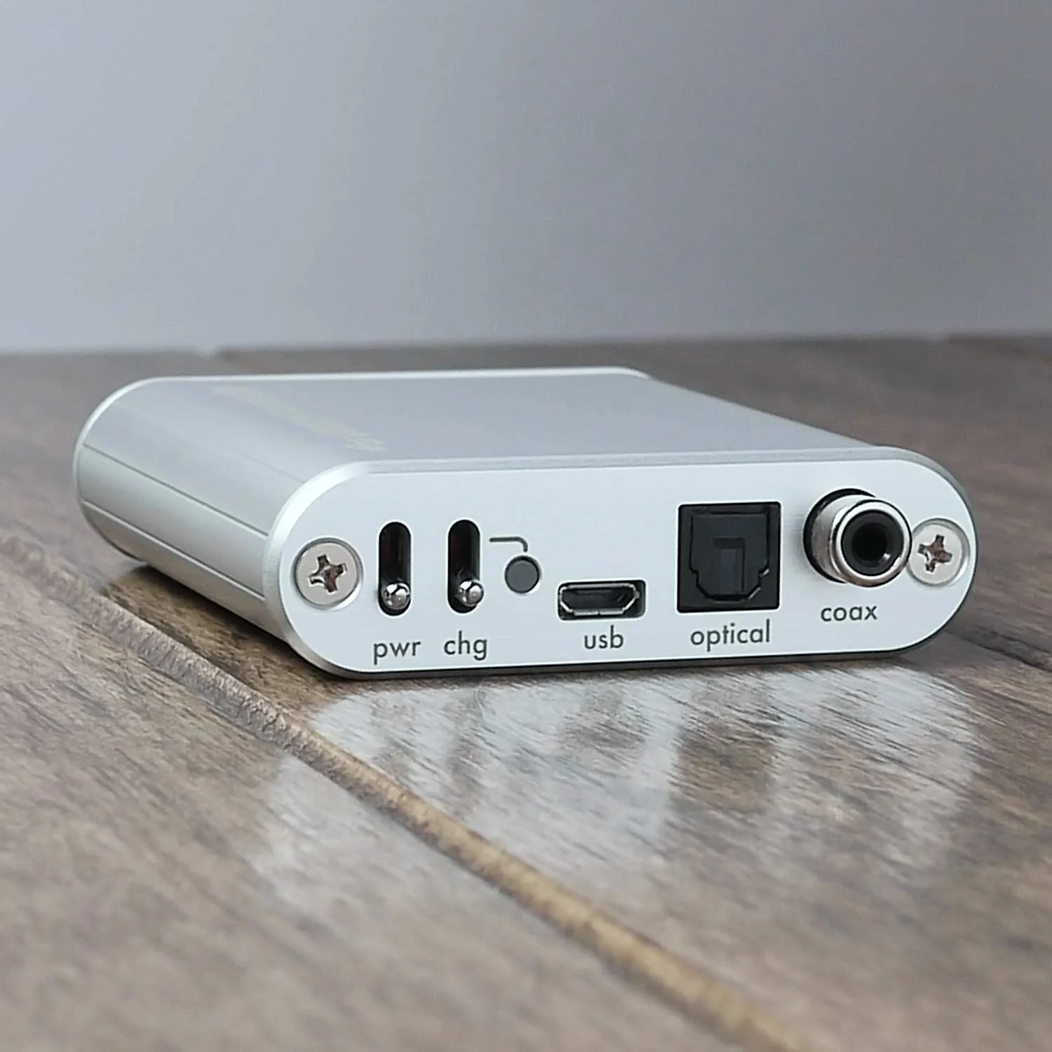 Copy of Leckerton Audio UHA-6S.MKII USB DAC and Headphone Amplifier Silver Rear