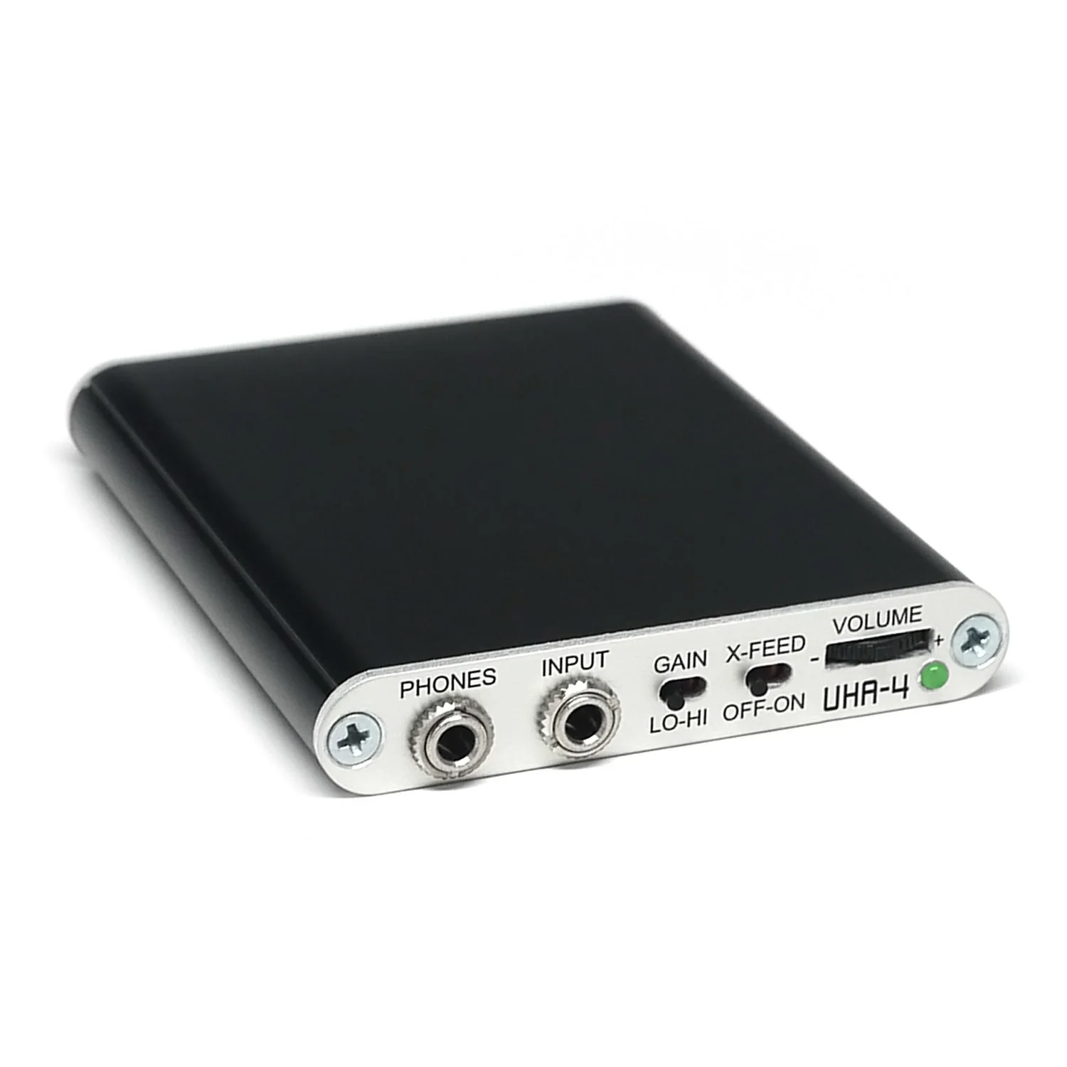 Leckerton Audio UHA-4 USB DAC and Headphone Amplifier Silver-Black