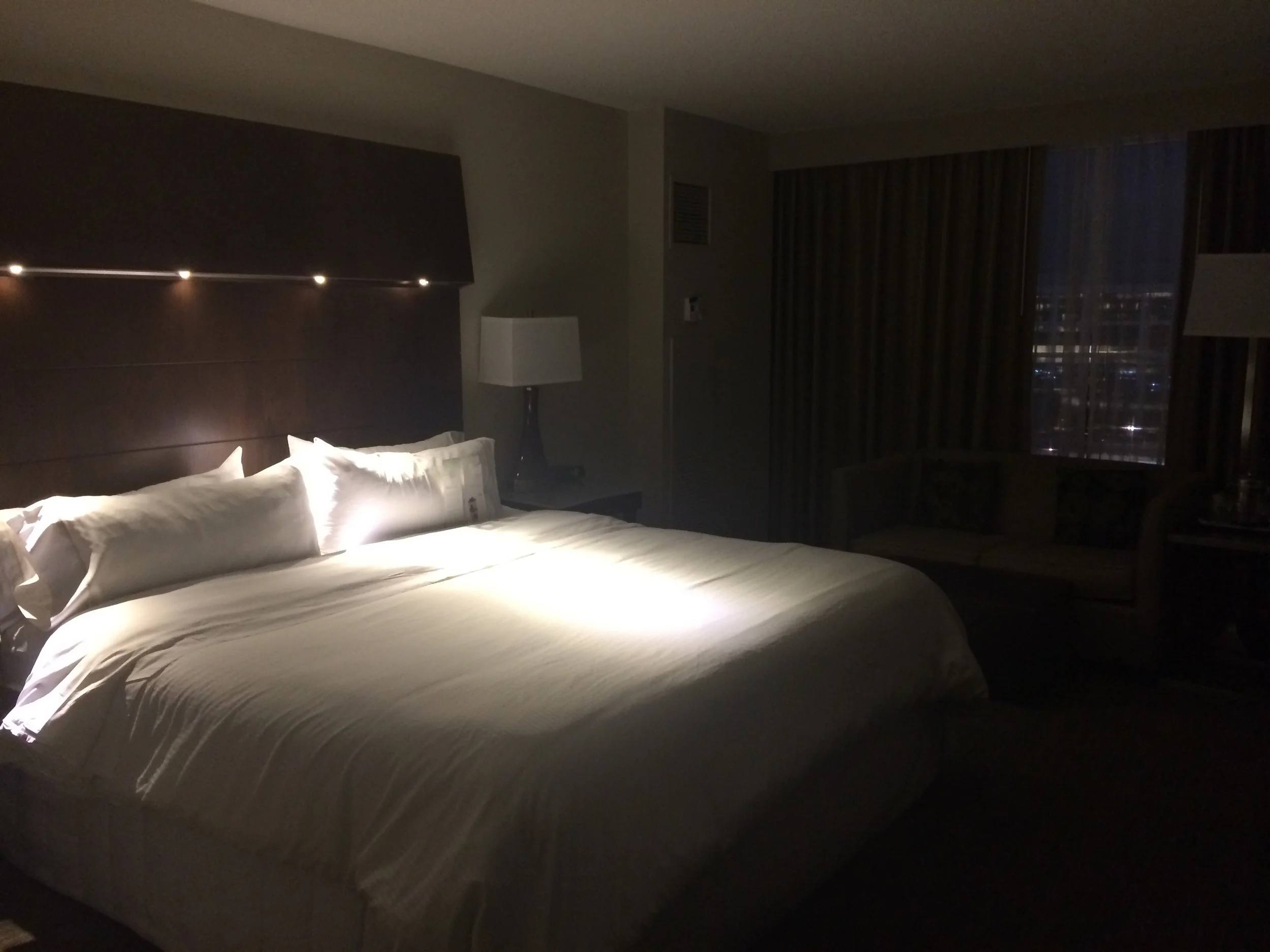 My "Heavenly" bed at the Westin Buckhead Atlanta. 