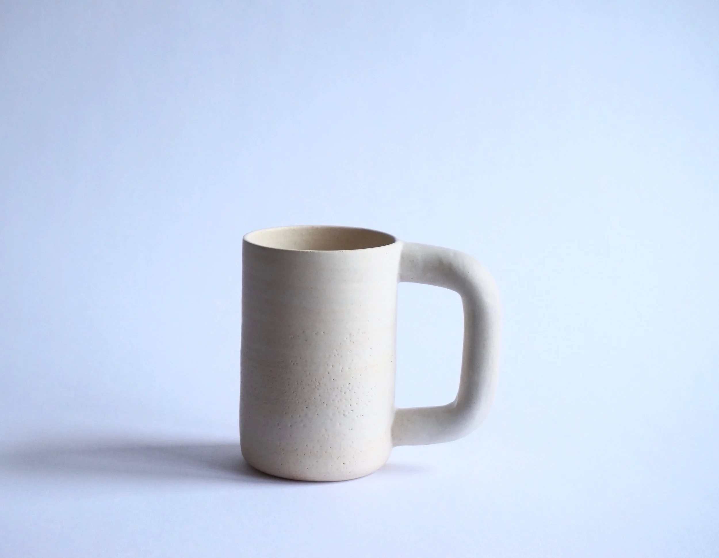 Tall White Mug