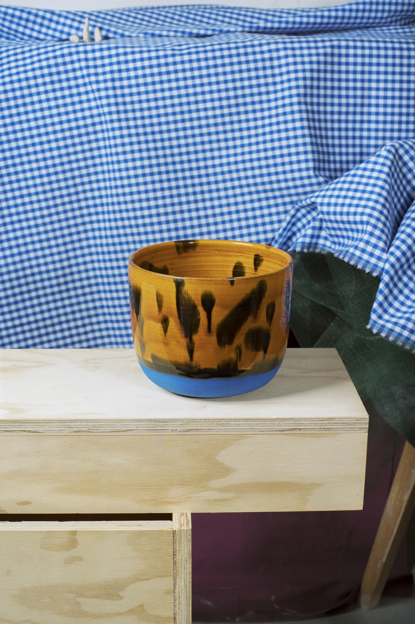 Tall Tortoise Shell Bowl