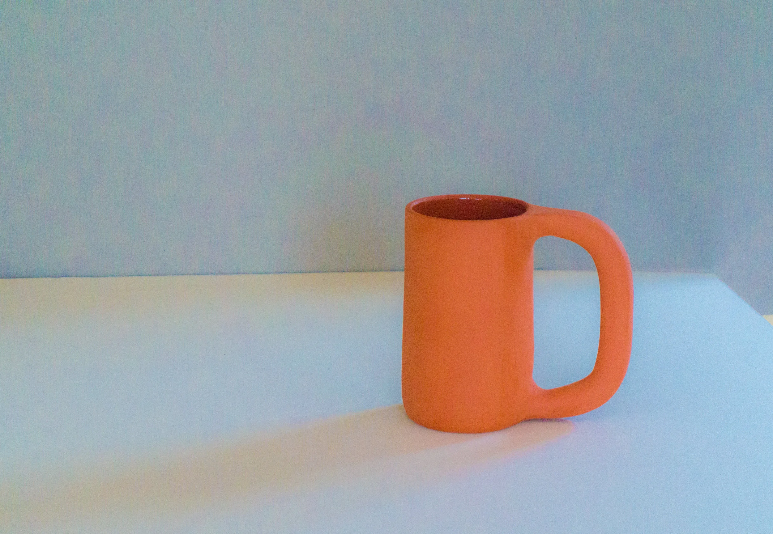 Tall Terra Cotta Mug