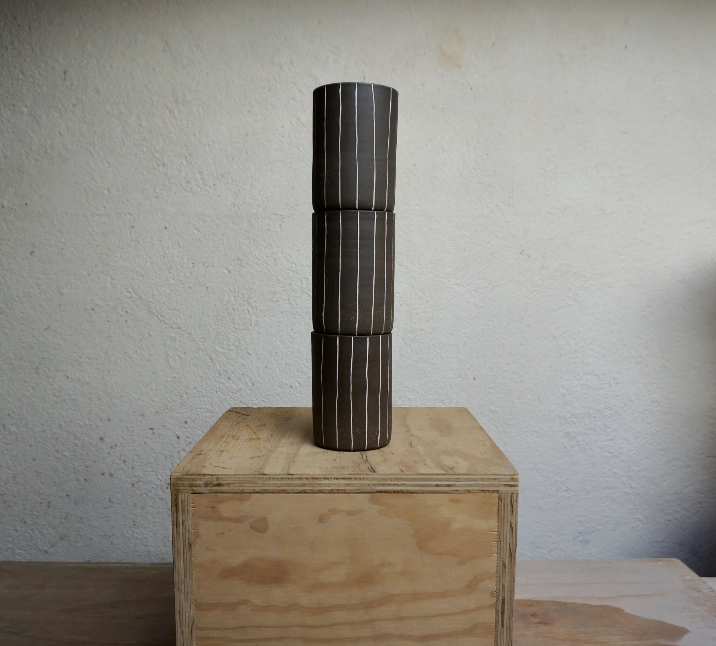 Dark Striped Cup