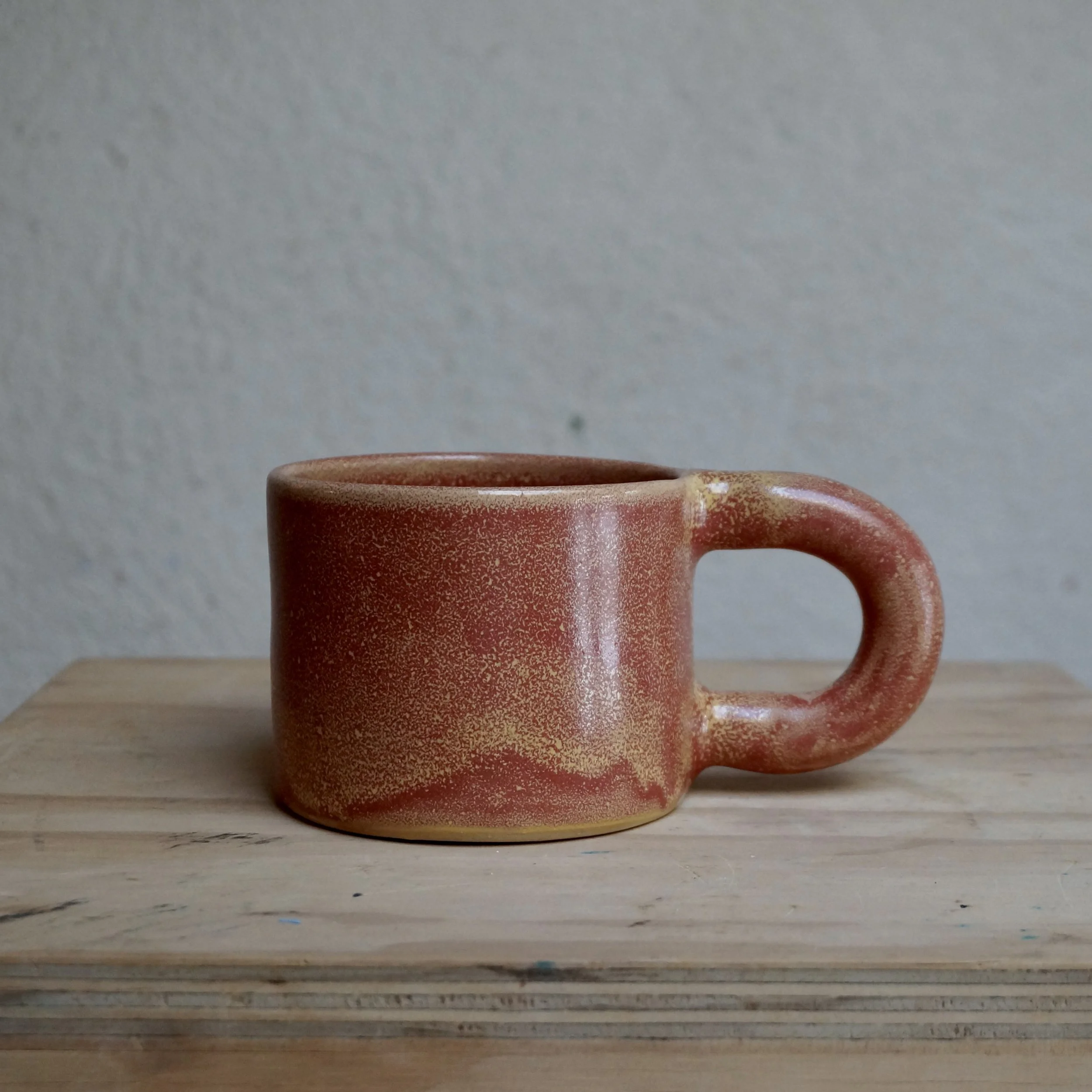 Strata Red Mug