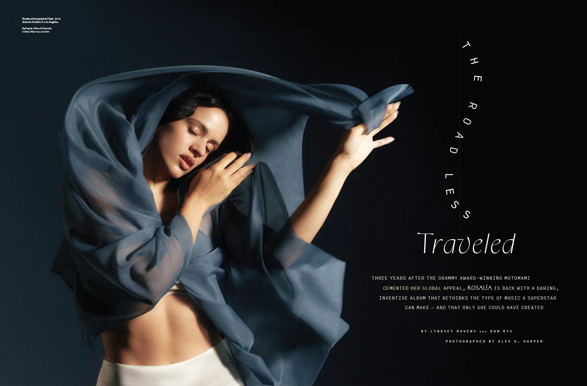 Photographed by Alex H. Harper