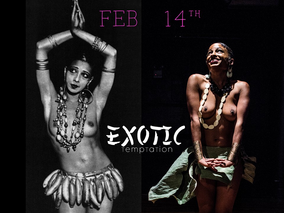 H+ | Associate Artistic Director Yasmine Fequiere as "Josephine Baker" Photography Credit: AK47 Division® | Make-Up Credit: Andrea Mazeura