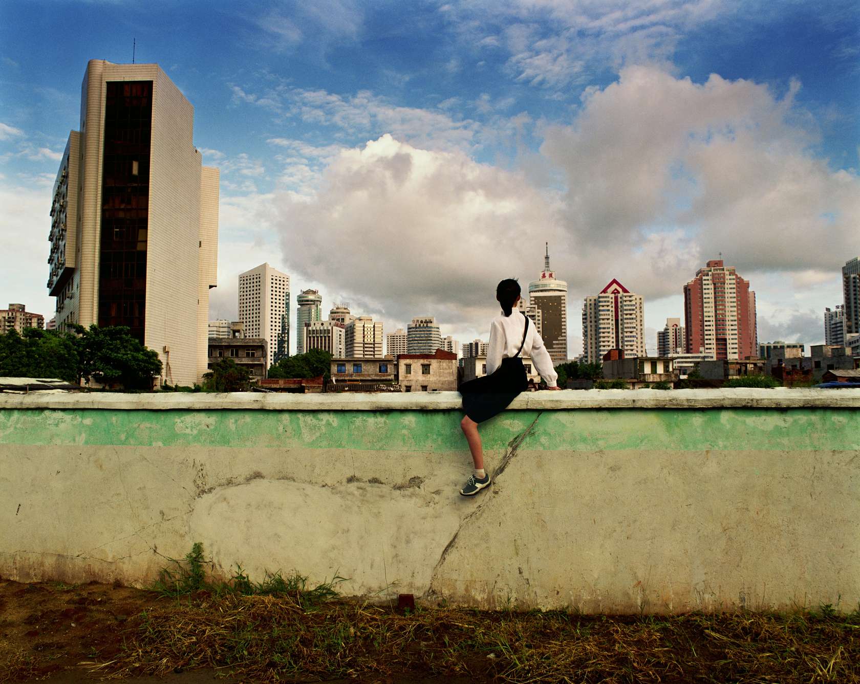Weng Fen, "On the Wall" series