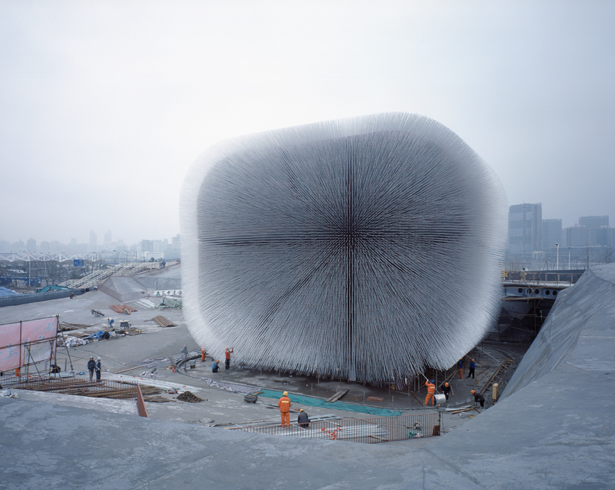 The UK Pavilion in Shanghai Expo in 2010 © Peter Dixie. All Rights Reserved