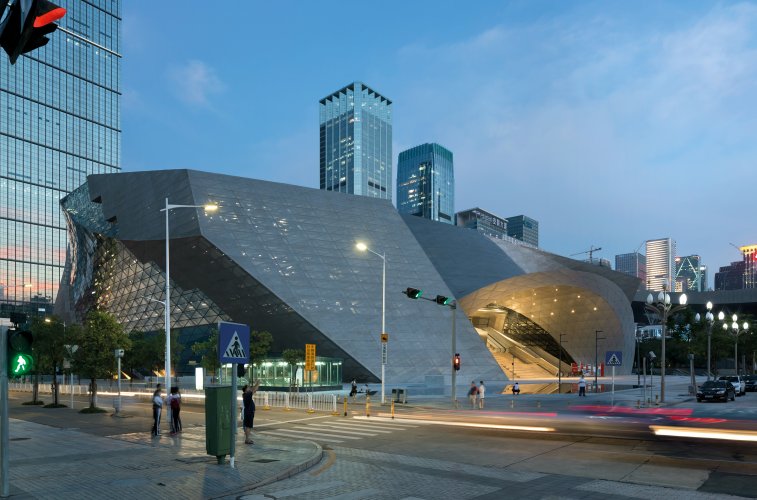Exterior view of MOCAPE in Shenzhen