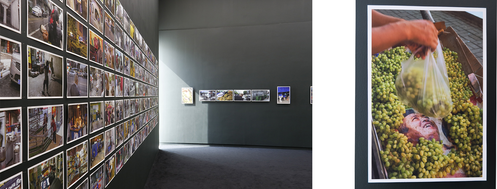 Liu Tao's photographs exhibition view and detail