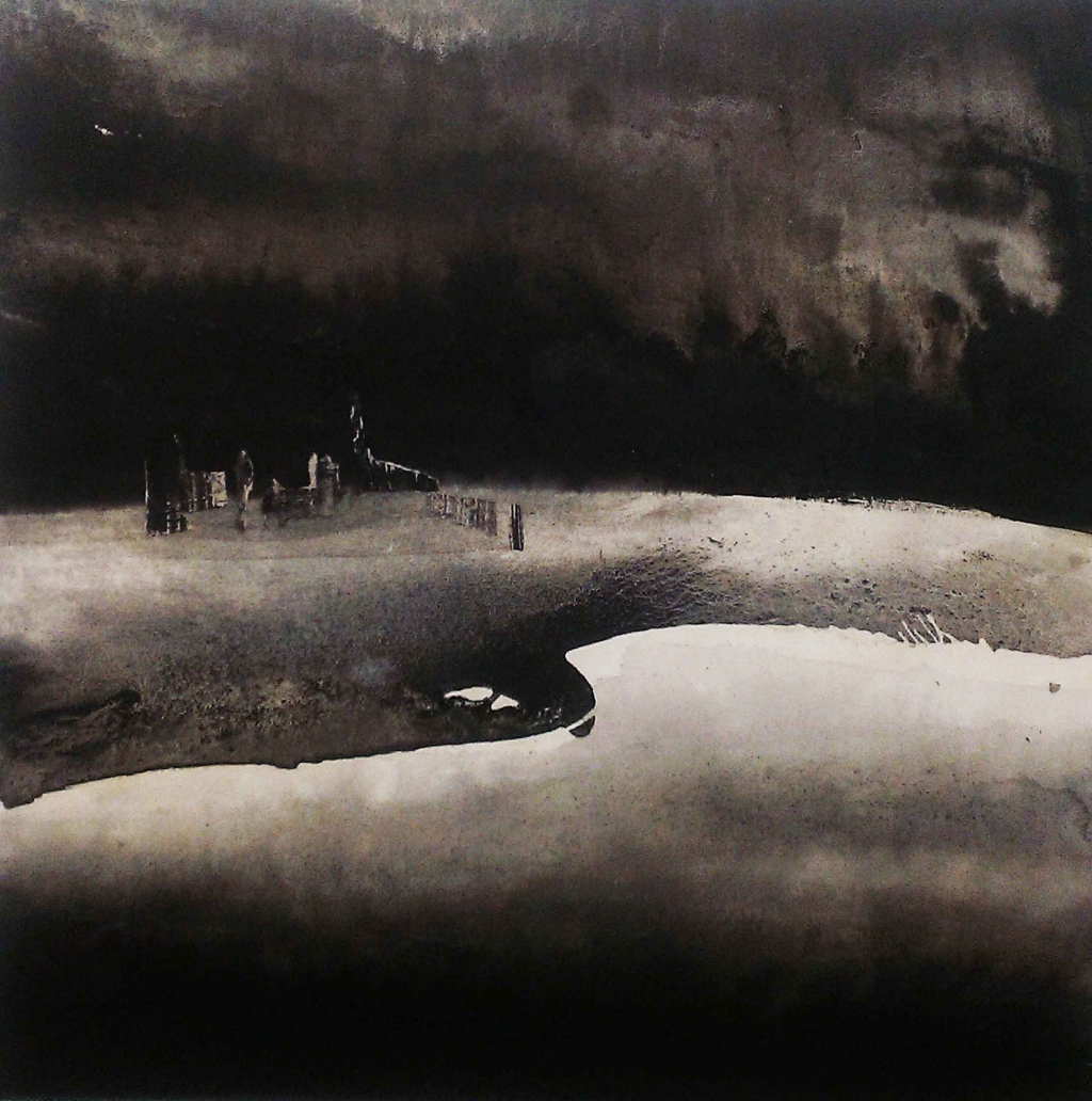 Li Chevalier, 11 Sept 2014 Ciel de Pekin, 150x150cm, 2014Courtesy the artist & ifa Gallery