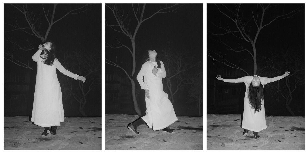 Chen Qiulin, Being, Film Photography, Giclee Print, Hahnemuehle Photo Rag Baryta 315g, 120x80cm-piece, Three pieces, Framing 122x82x6cm. Courtesy of the artist & A Thousand Plateaus Art Space