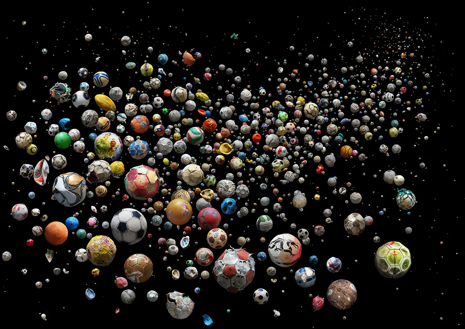 Penalty The World, from SOUP © Mandy Barker