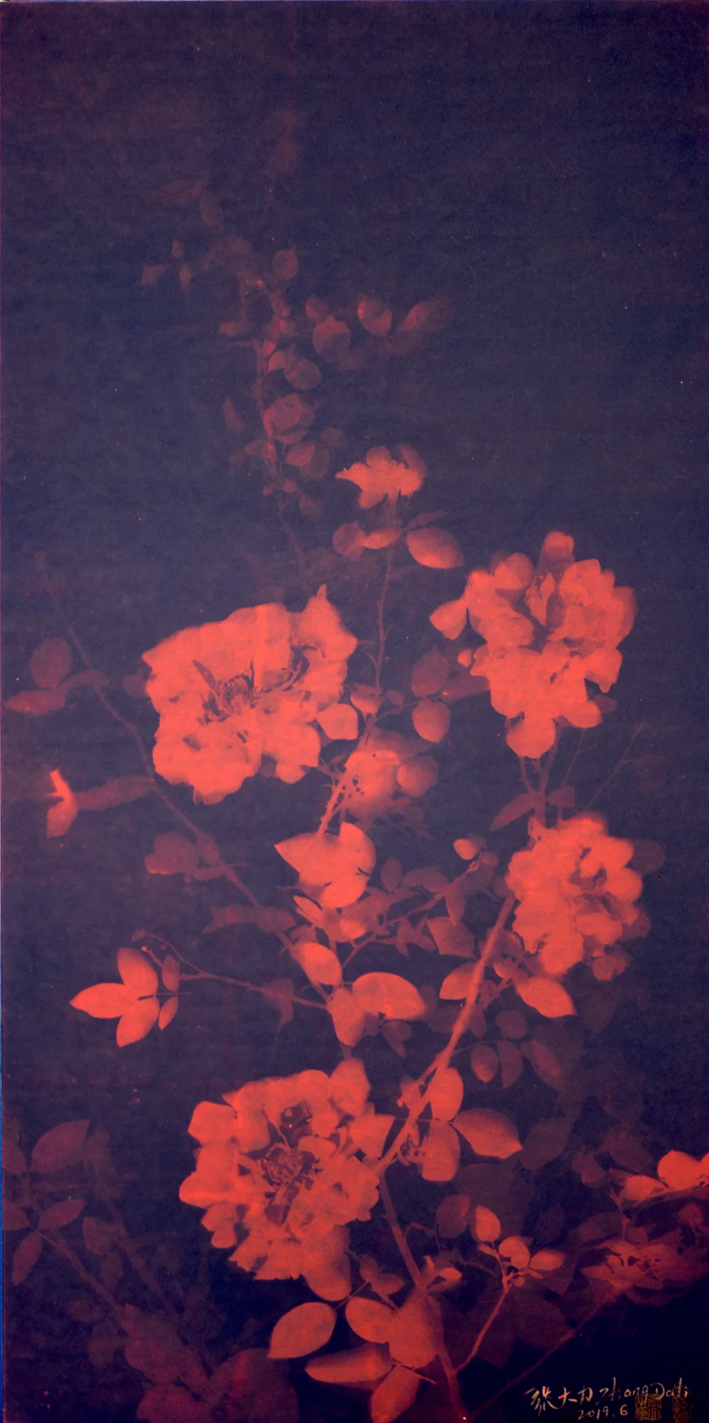 Zhang Dali, Rose No.11, 2019. Courtesy of Pékin Fine Arts (Beijing - Hong Kong)