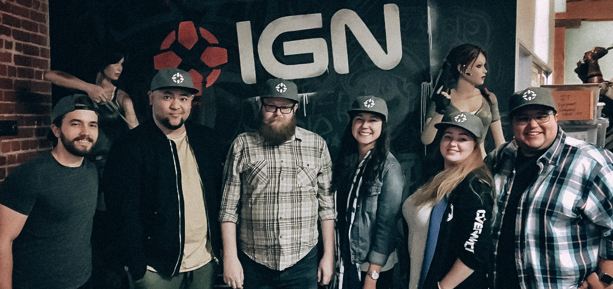 Left to right: Justin, Gian, Eric, Nicole, Amanda, Ryan (me)