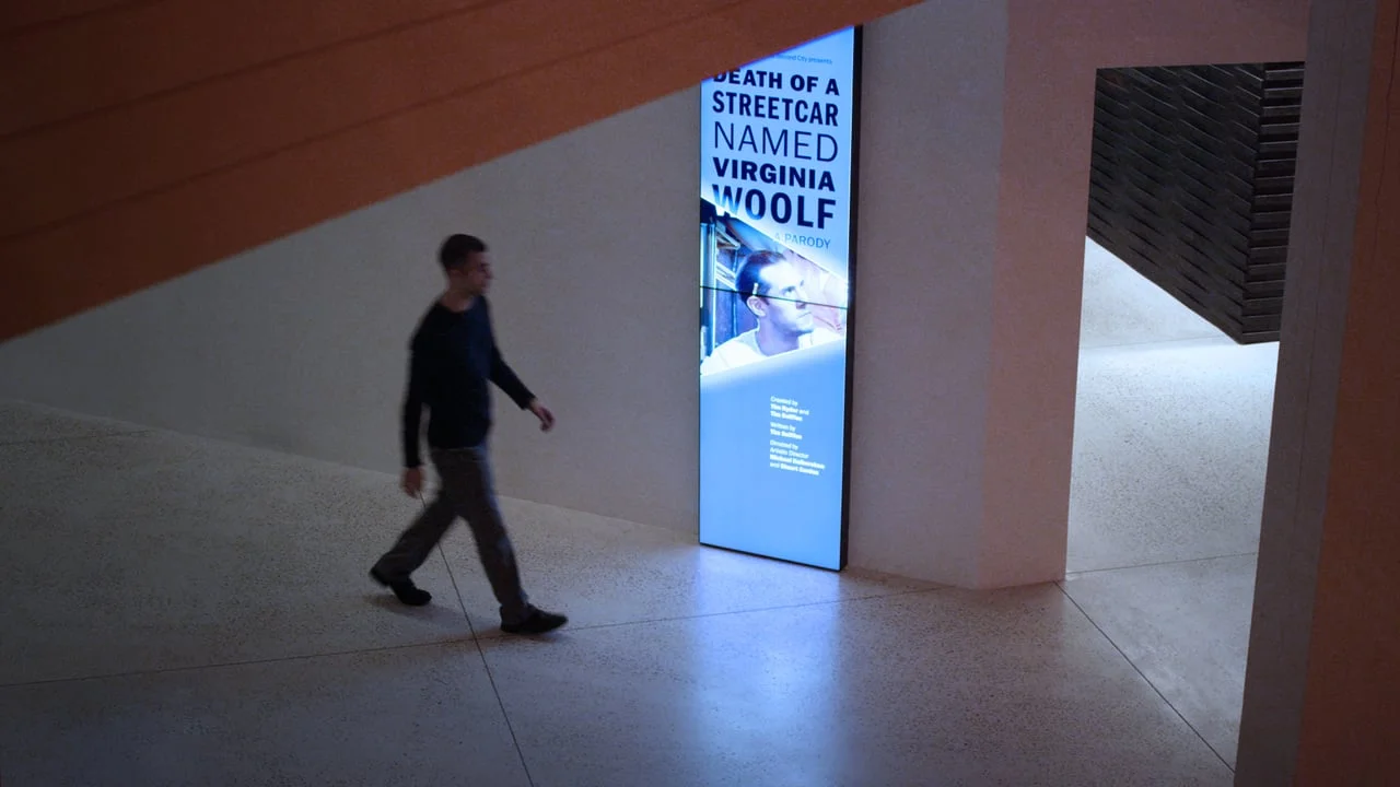 Writers Theatre Digital Signage