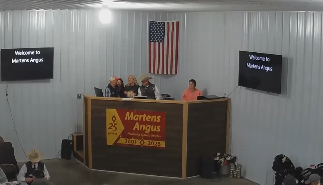WATCH: Martens Angus Farms 25th Anniversary Sale 