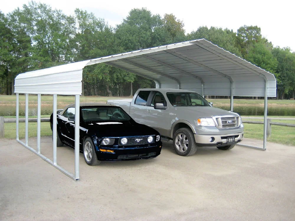22x24x12 steel car port with 2 vehicles.jpg