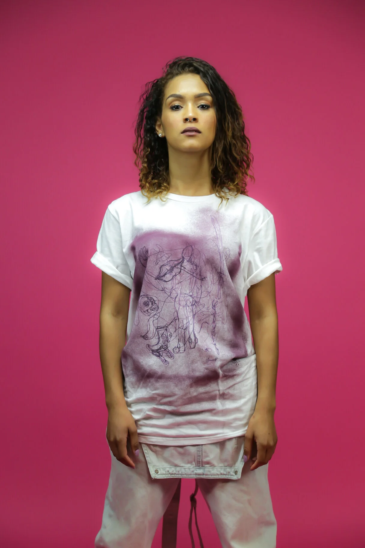 Samantha Page for artees hand-painted
