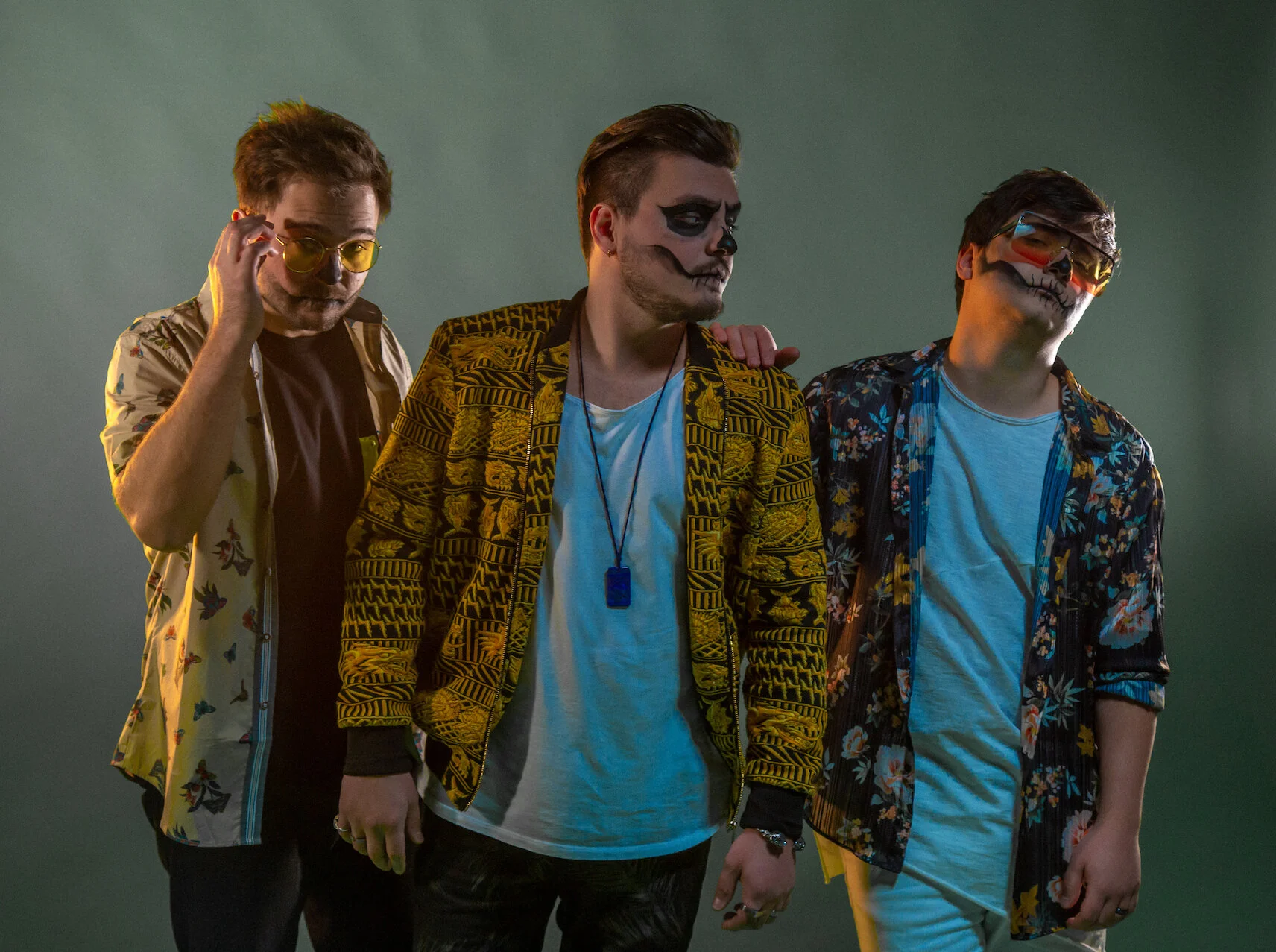 Saint Nomad glitches styled by Erika hmu Madison Frie g&e Trent Landham pa Sarah Carboneu CURB/WORD Entertainment