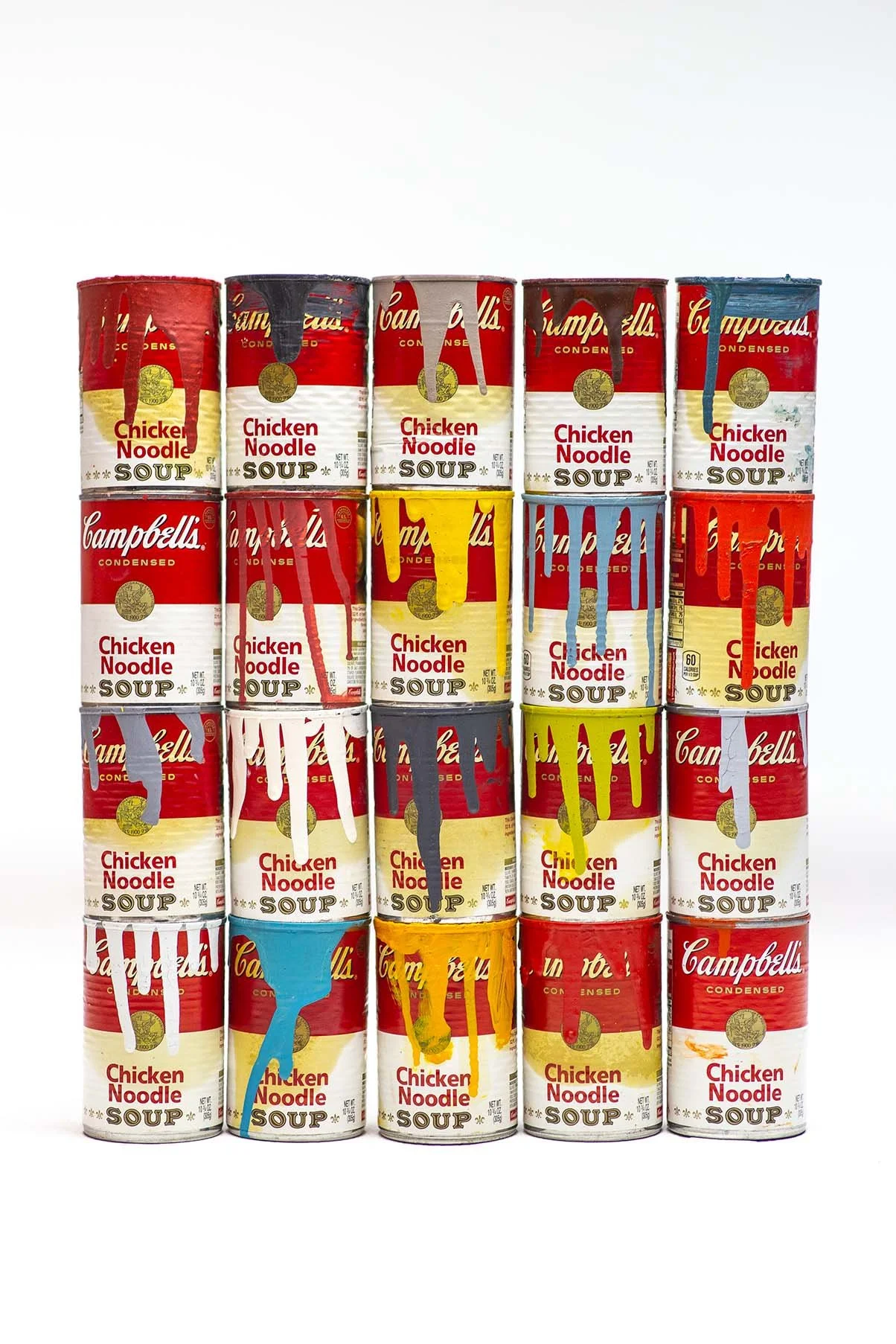 Chicken Noodle Soup cans