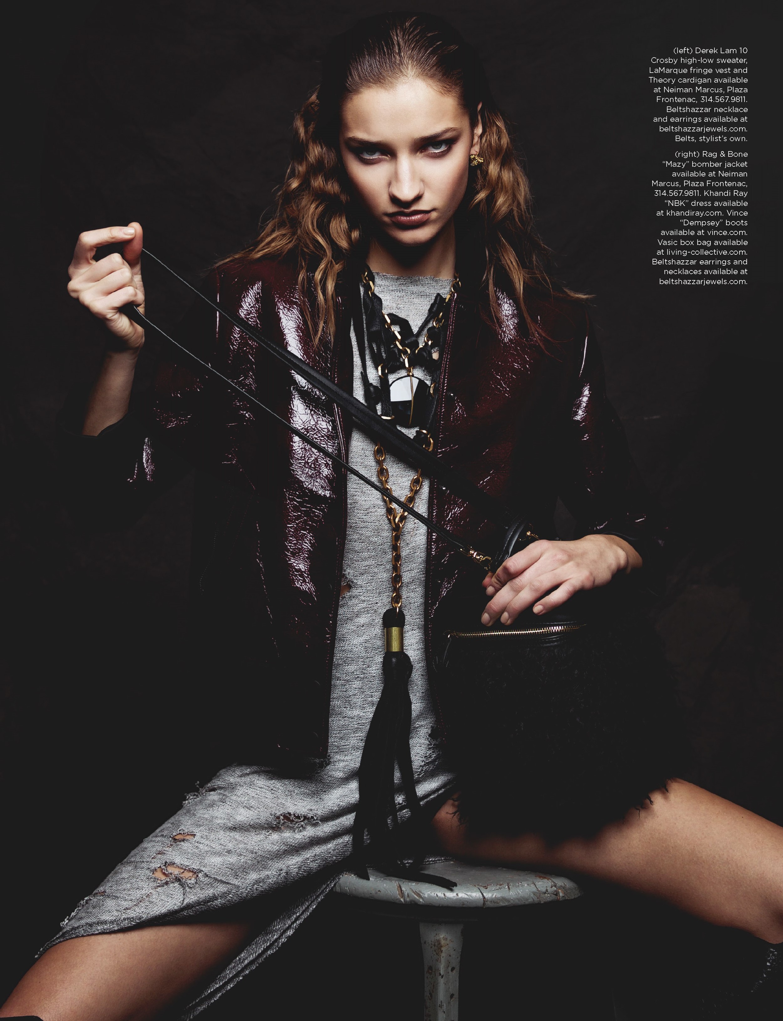 Photography by Attilio D'Agostino Stylist: Fashion Editor Sarah Stallmann
