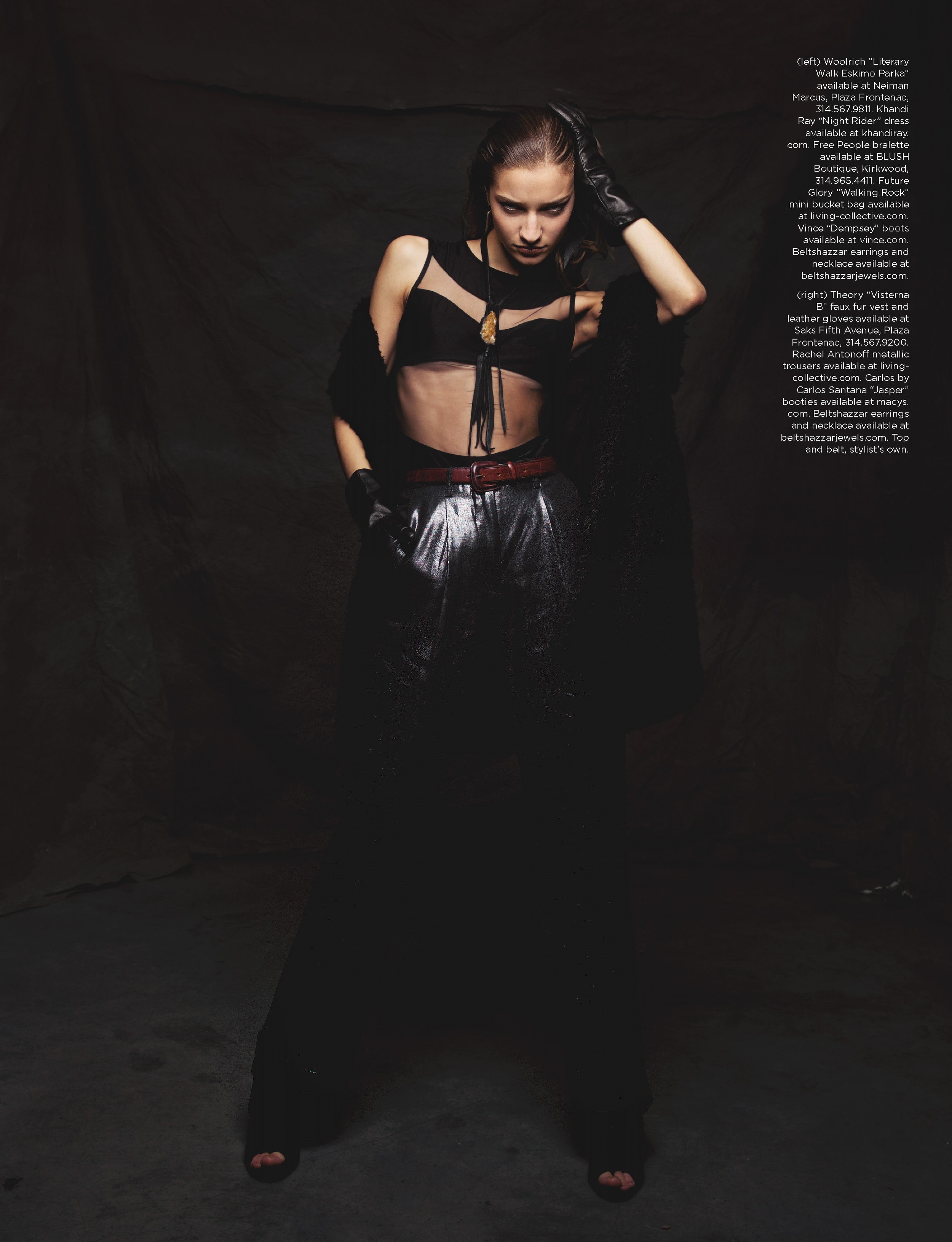 Photography by Attilio D'Agostino Stylist: Fashion Editor Sarah Stallmann