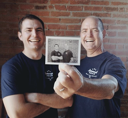 Co-owners, Denny and Barry Foster