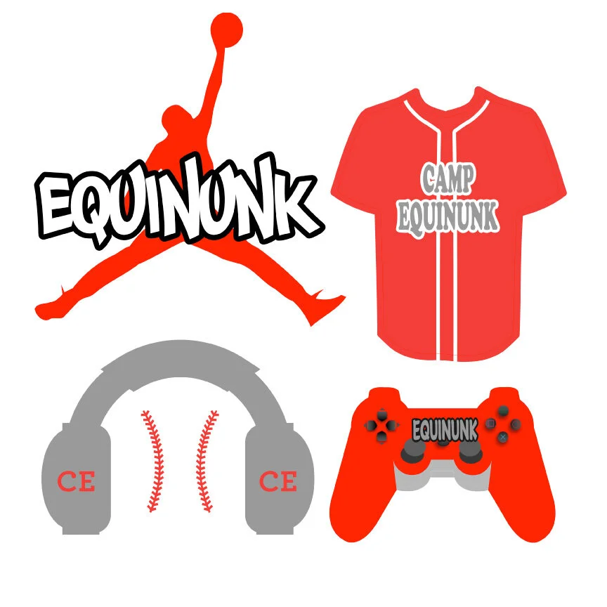 Small Decal Sheet- Jump Man