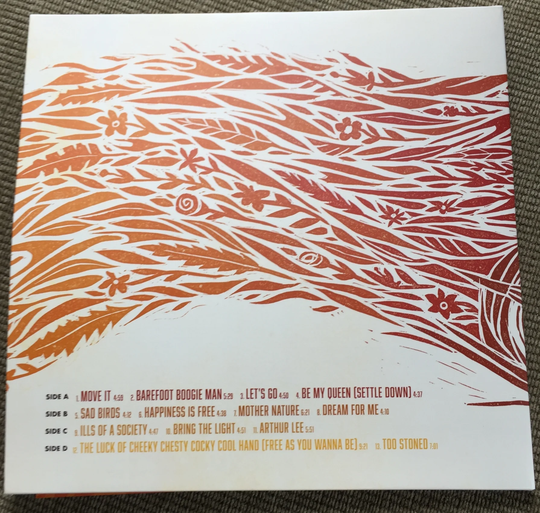 Double vinyl Gatefold