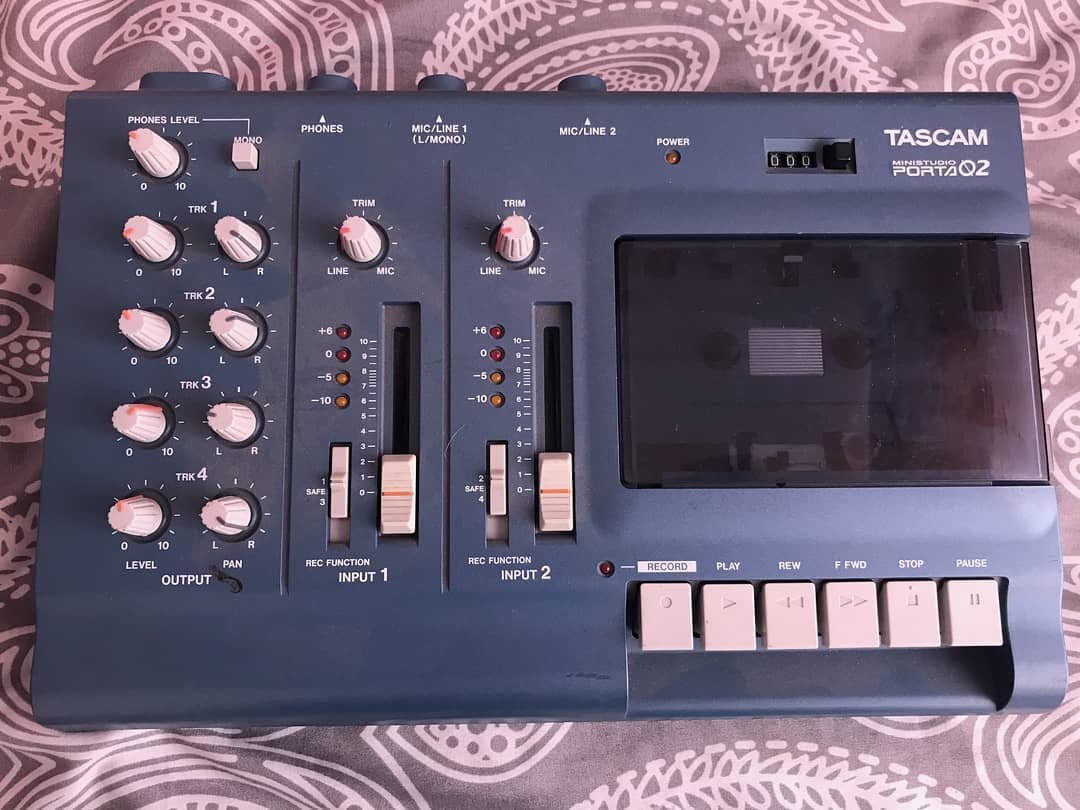 We love our old gear!  How about some Groovesession cassette tapes? You'd be surprised what this prehistoric pro tools can do! 💾