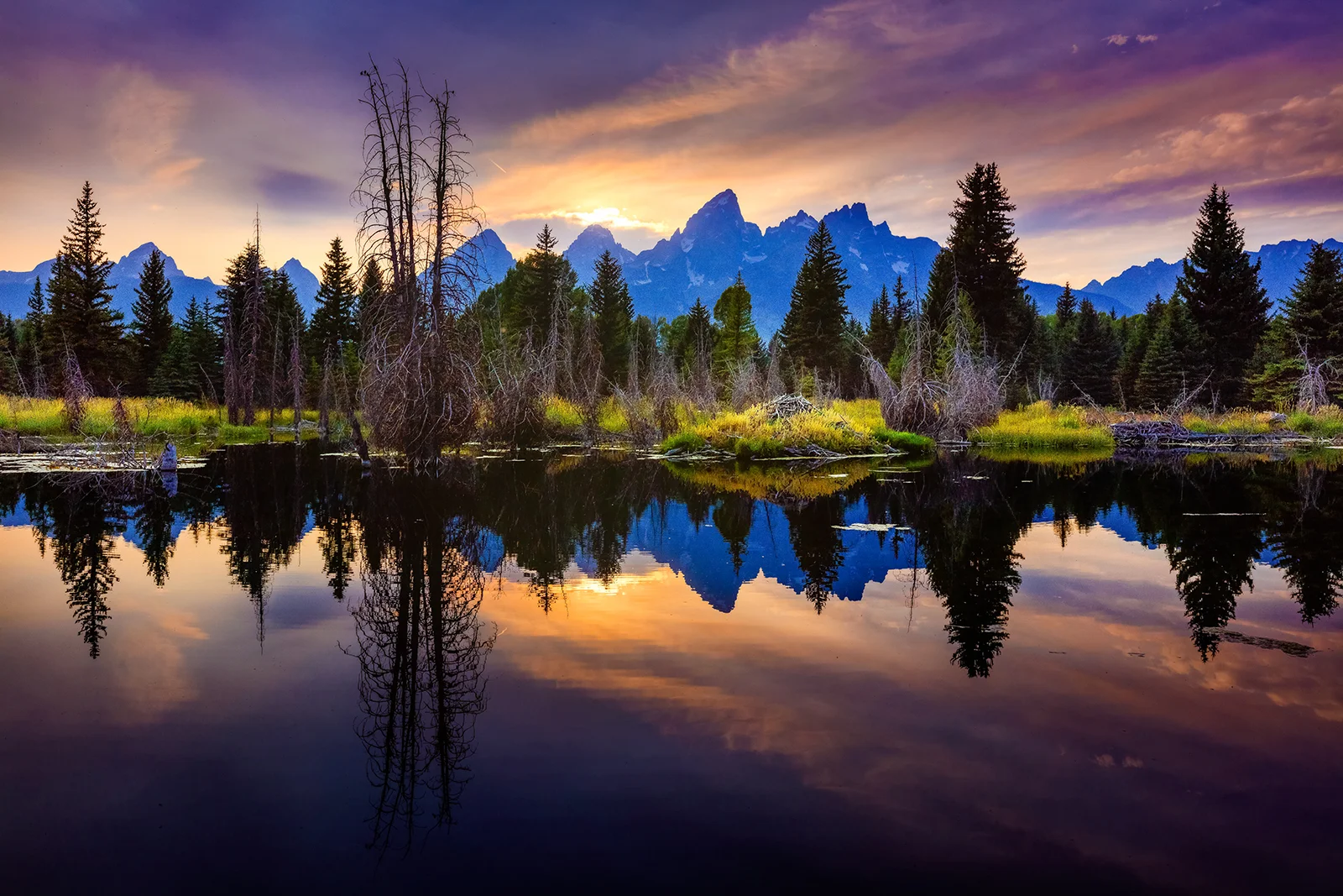 Teton Sunset