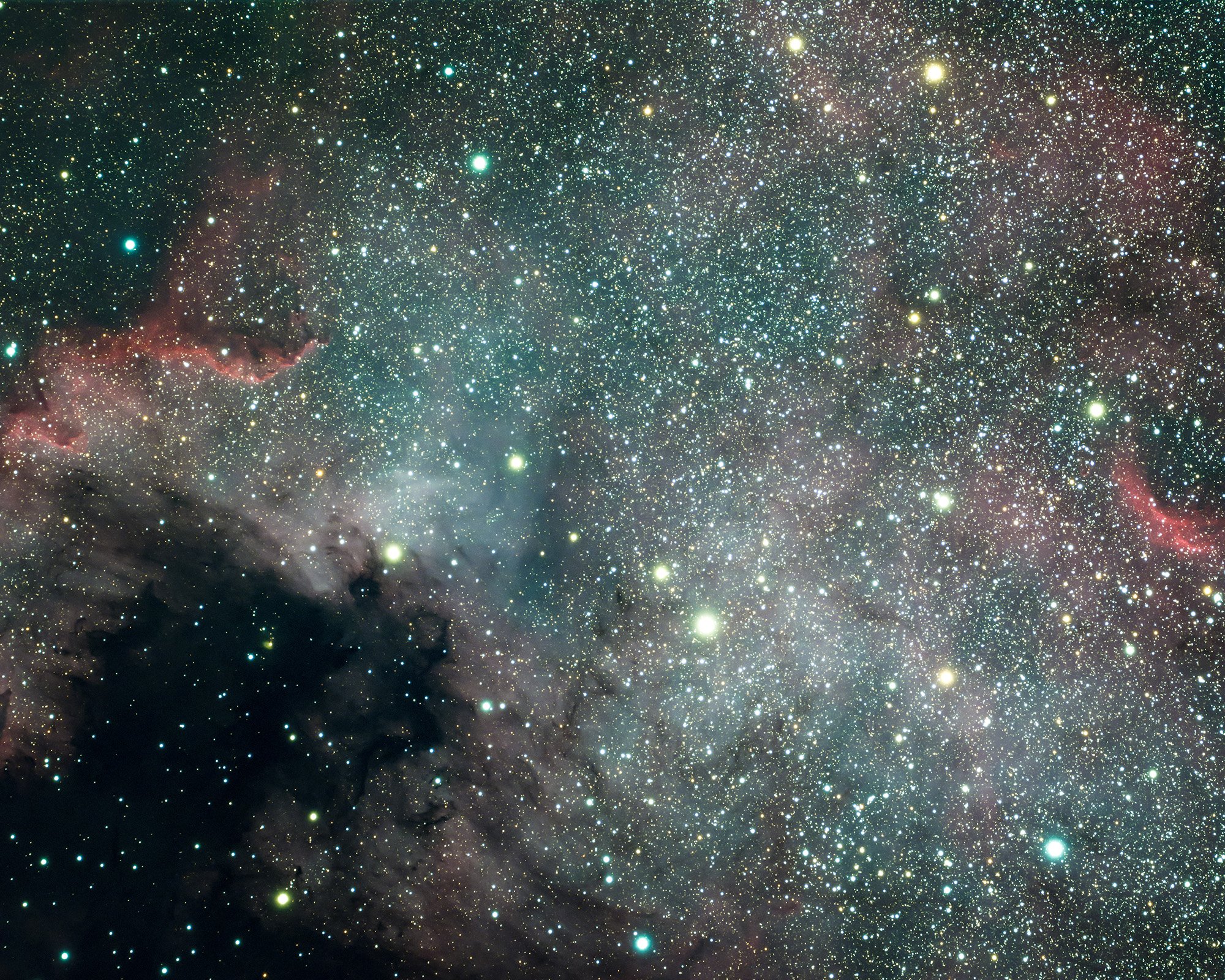 A Portion of the North American Nebula
