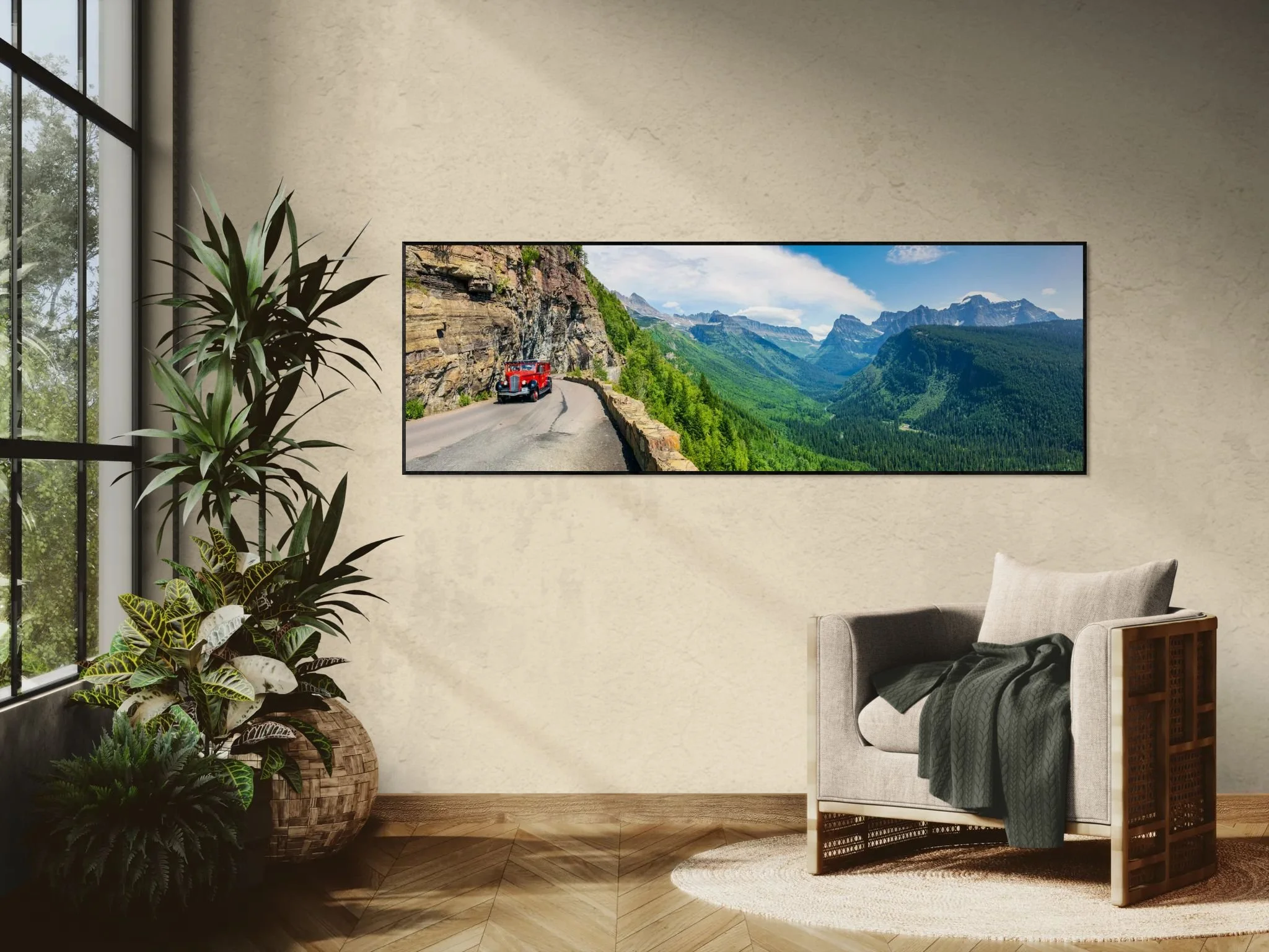 Sunlit room with an armchair and tropical plants.jpg
