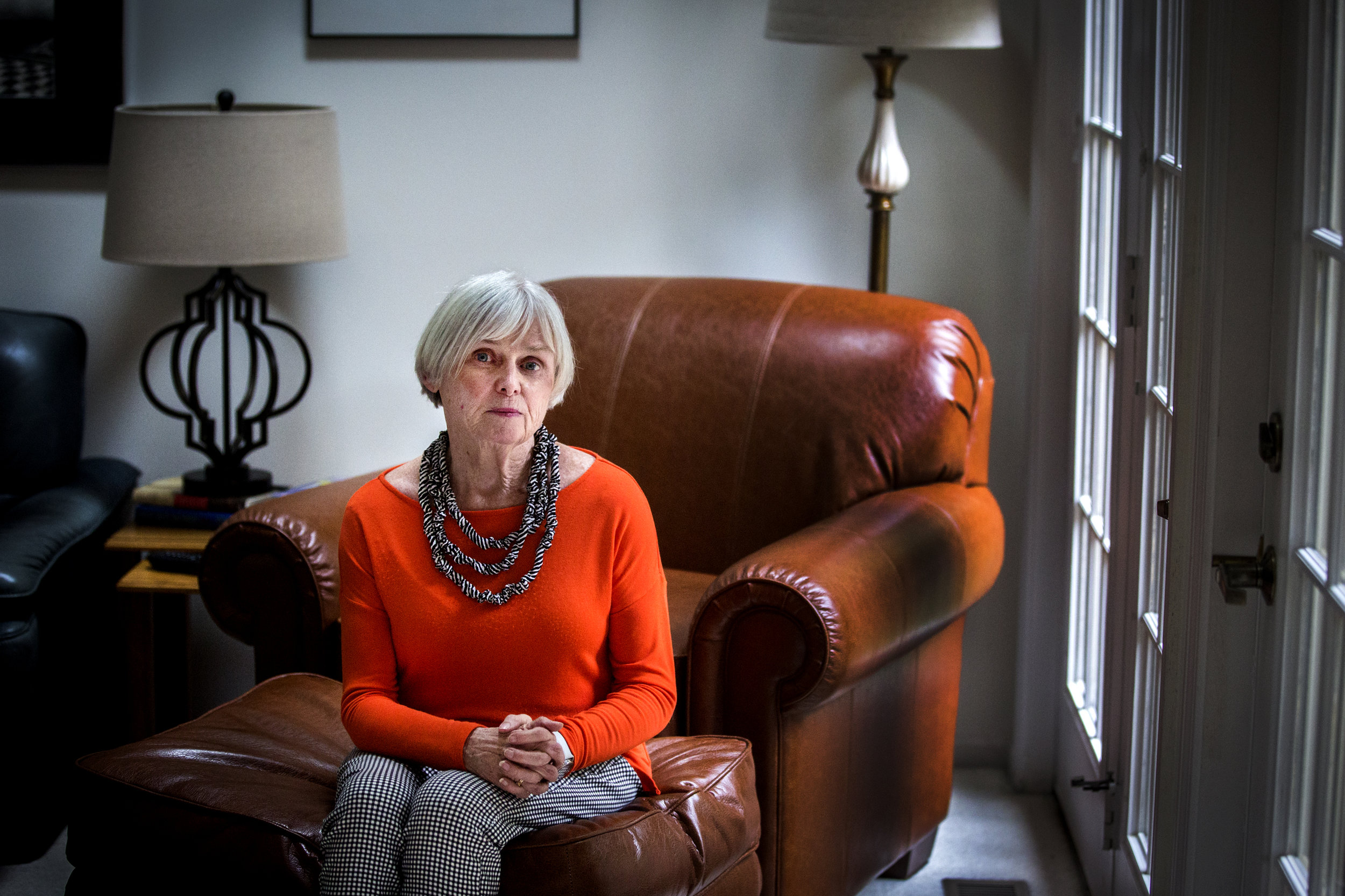 Former Bank of America manager Mary Lyons, of Hamden, who called 911 and told the police that a woman, Jennifer Hawke-Petit, had wanted to withdraw $15,000 without ID, and that her family was being held hostage in 2007. Later Hawke-Petit and her two daughters were murdered. Now, at age 70, Lyons is very active volunteer in social causes in Meriden and Wallingford. 