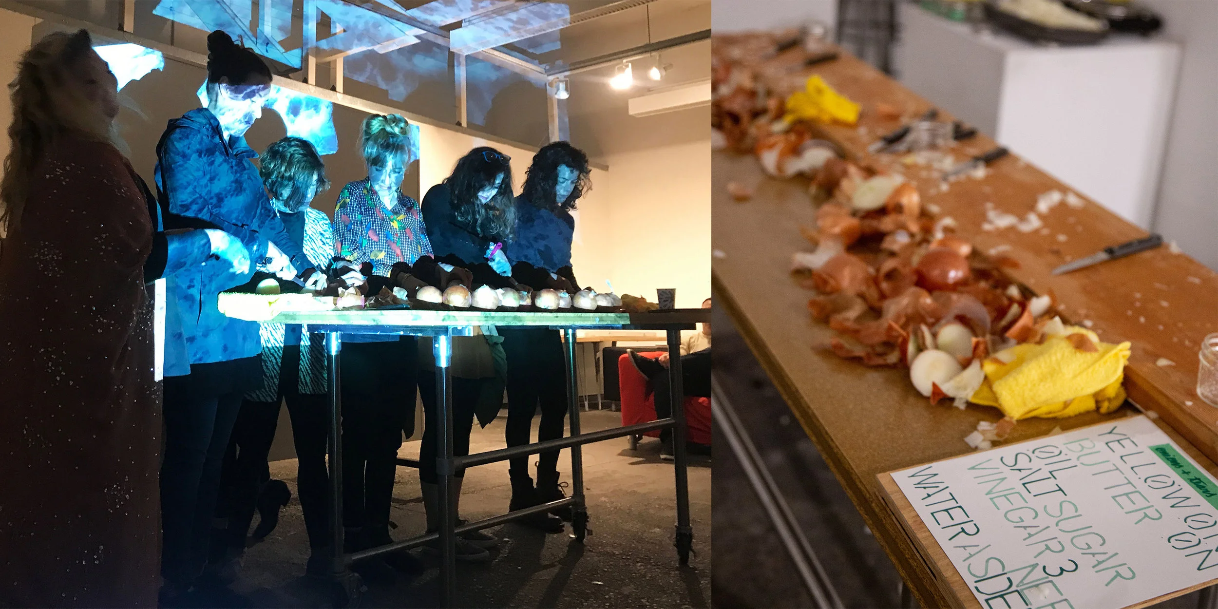 Swallowing Tears , 2018, Installation and participatory performance