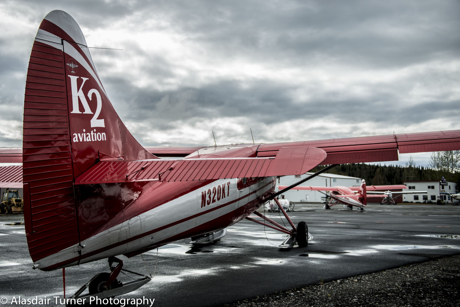 Pretty sky photos are not always good. Another day of rain in Talkeetna. 