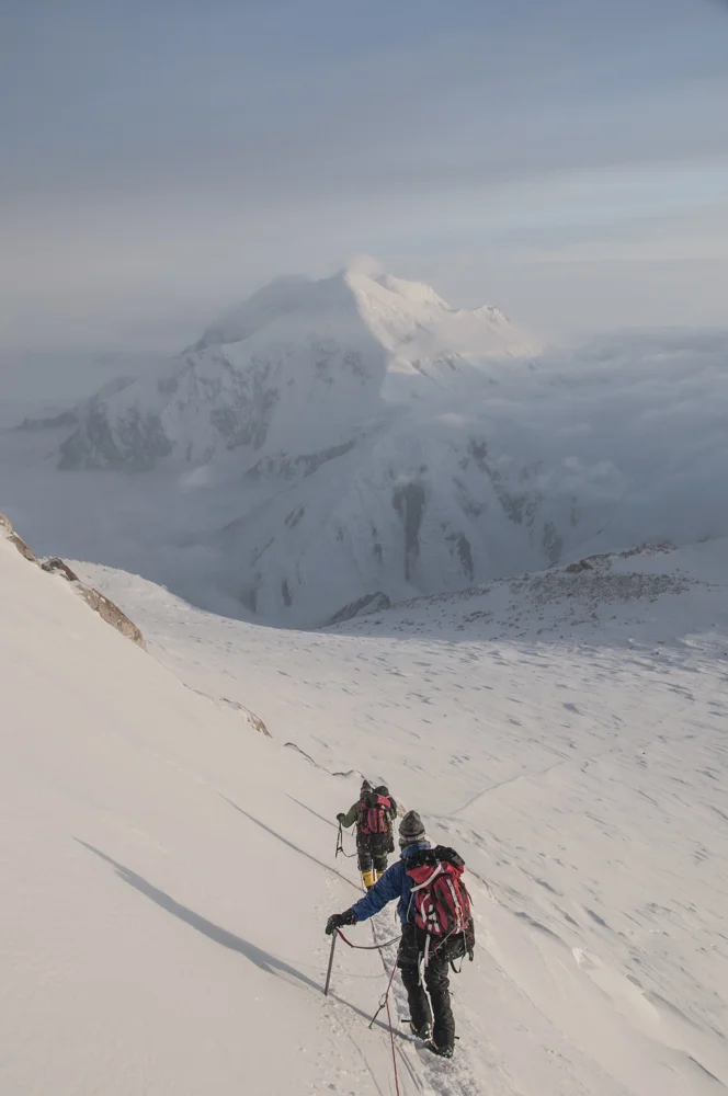Descending the Autobauhn after a successful summit. 