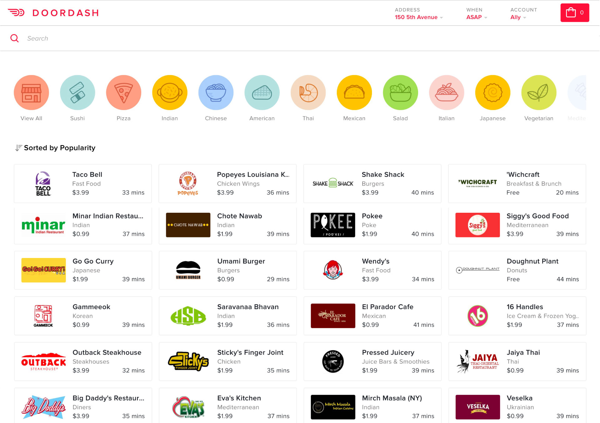 Redesigning Doordash App Using Design Thinking Approach