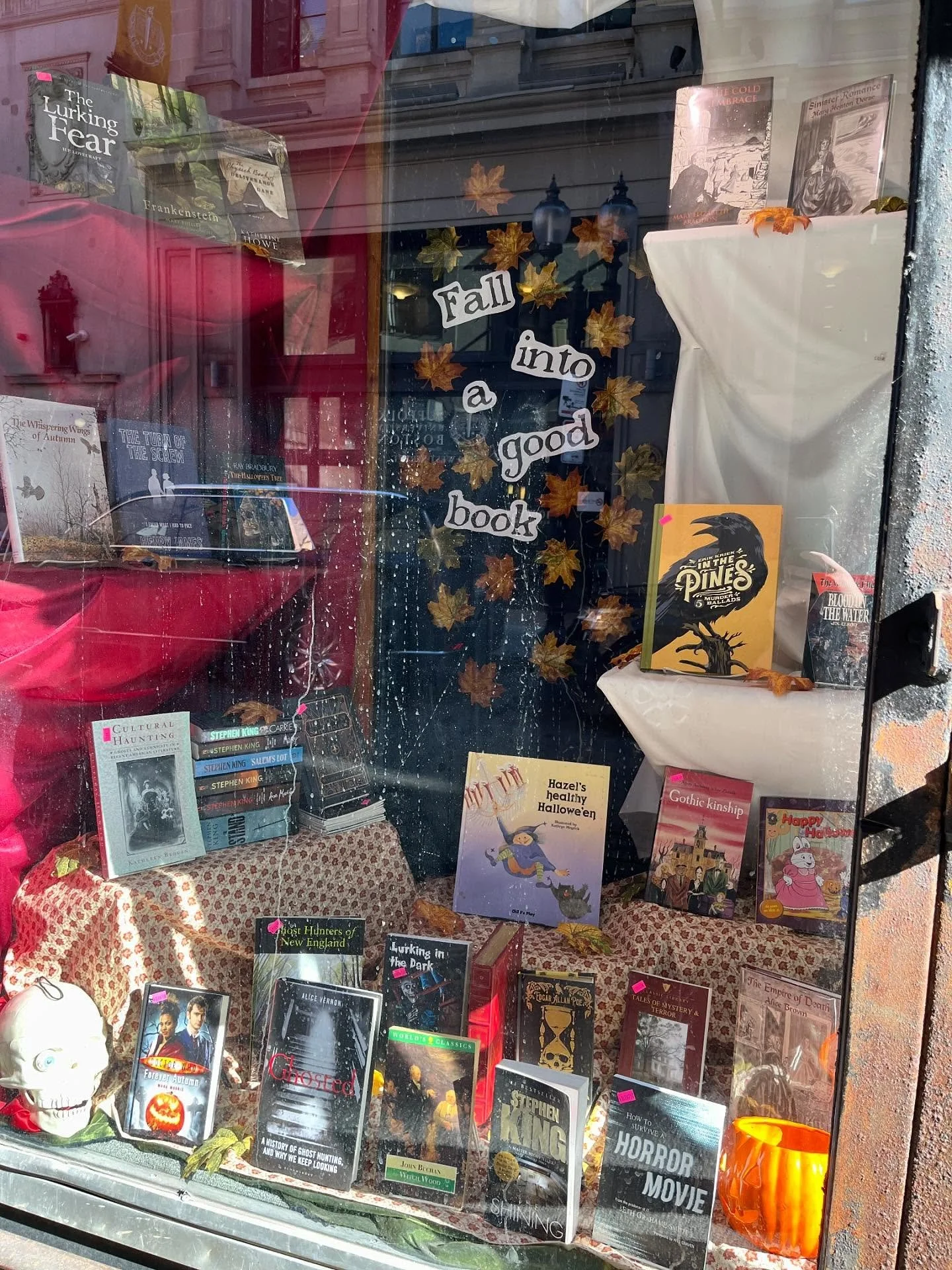 The leaves are changing and so is the window display! Come browse autumn and Halloween classics, as well as an array of new-to-you children&rsquo;s books