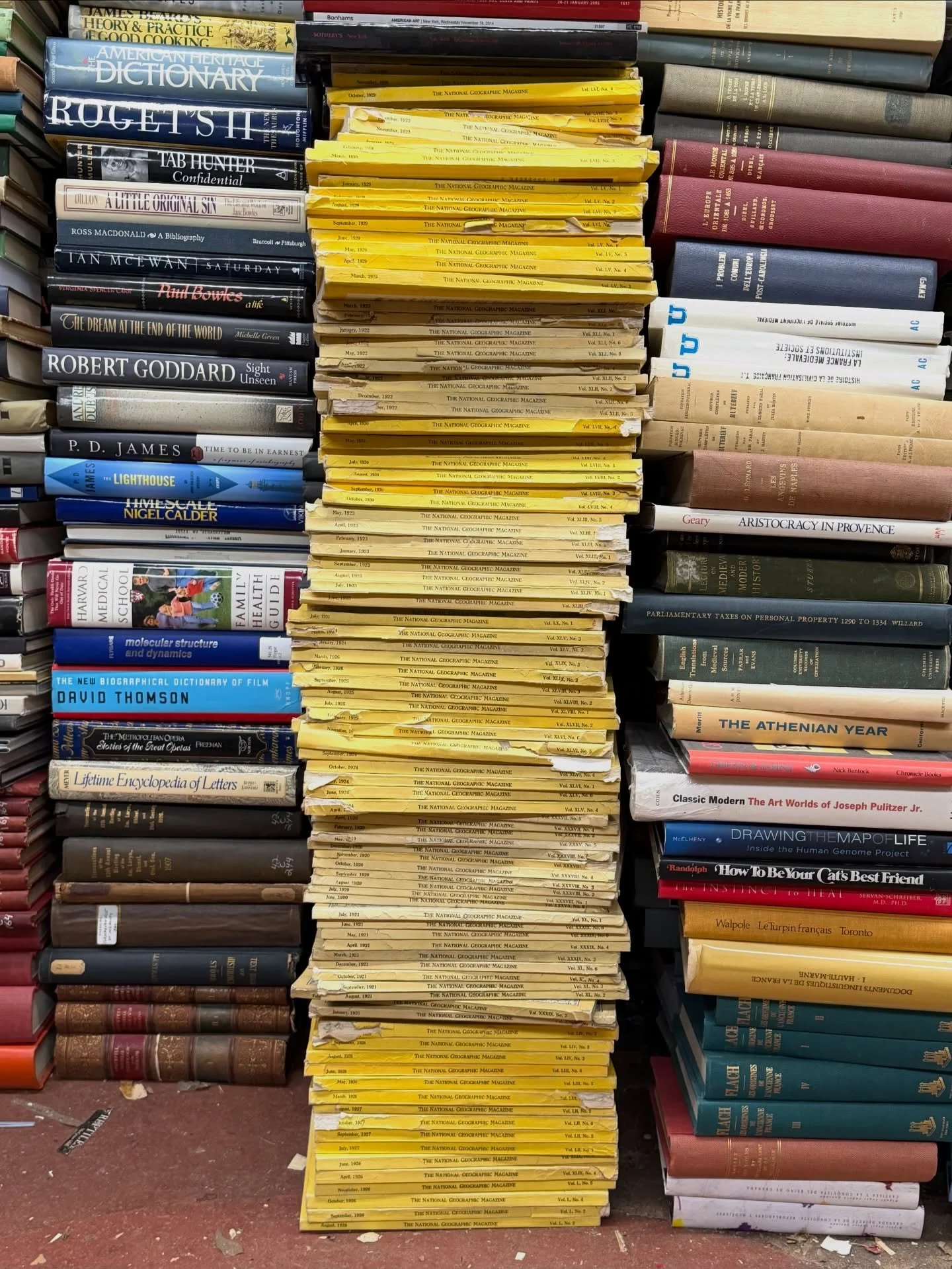 If spring cleaning has left a little extra space on your bookshelves, stop by and browse our brand new collection of vintage National Geographic magazines! 👀🫧

This beautiful May 1926 edition inspired us to take a stroll around the neighborhood and