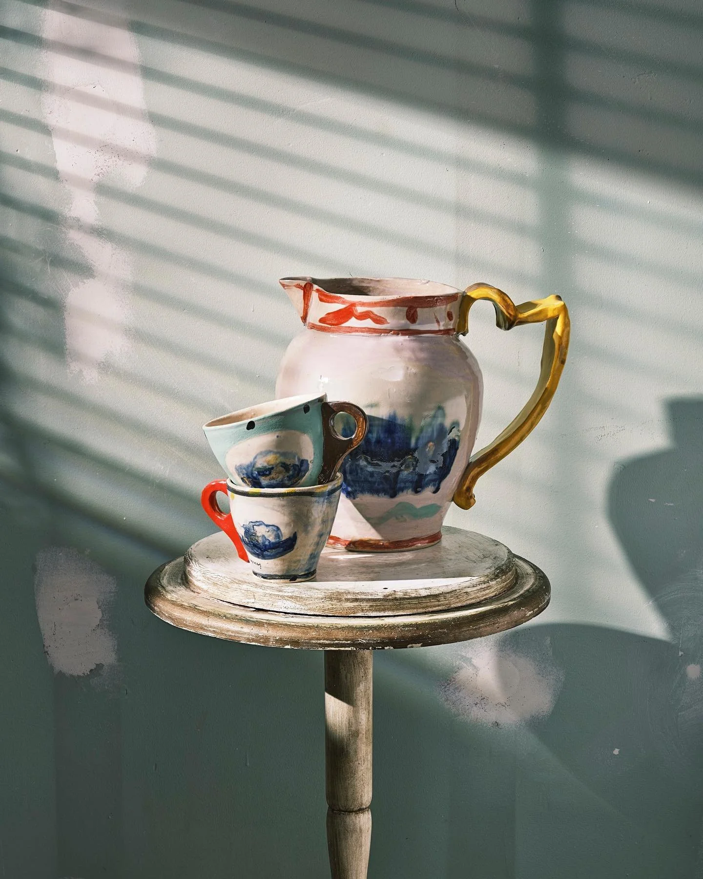 @mspmaghome x @ginnysimsceramics with @joshgrubbs at @maisonbodega ☁️