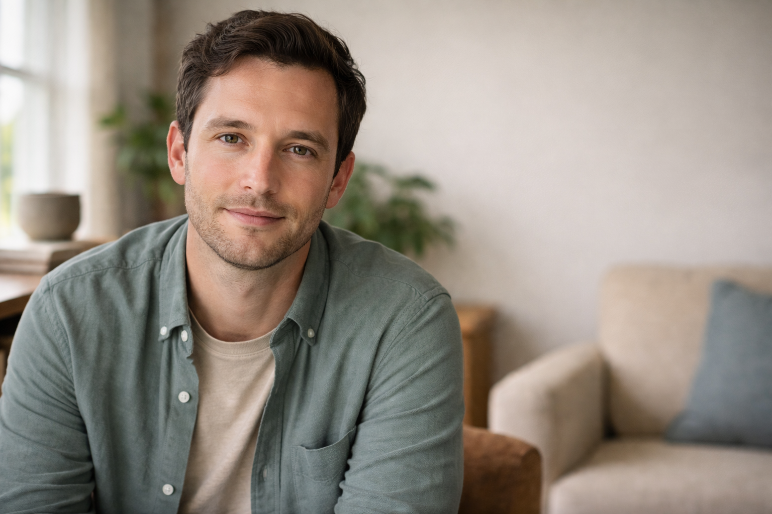 Cognitive Restructuring: A client facing forward in a CBT therapy session