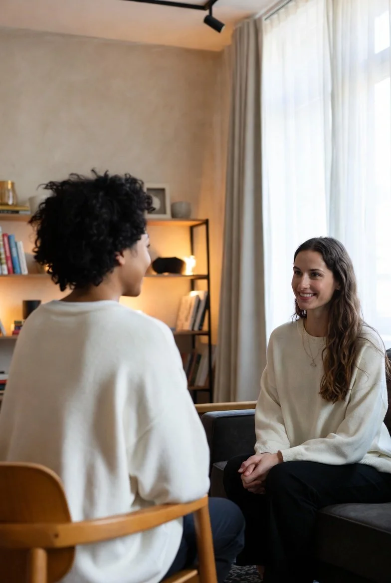 Los Angeles Generalized Anxiety Disorder Therapist working with client in a CBT session.