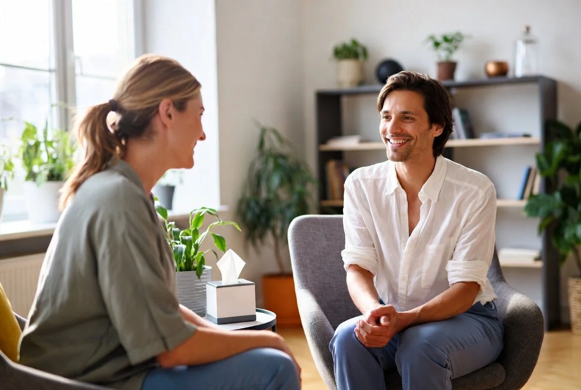 cognitive behavioral therapy for anxiety session