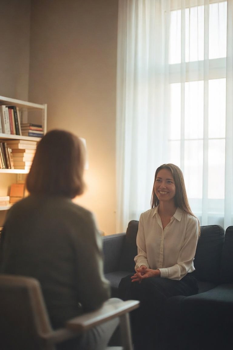 Phobia Therapist in Los Angeles providing CBT for phobias to a client in a CBT session