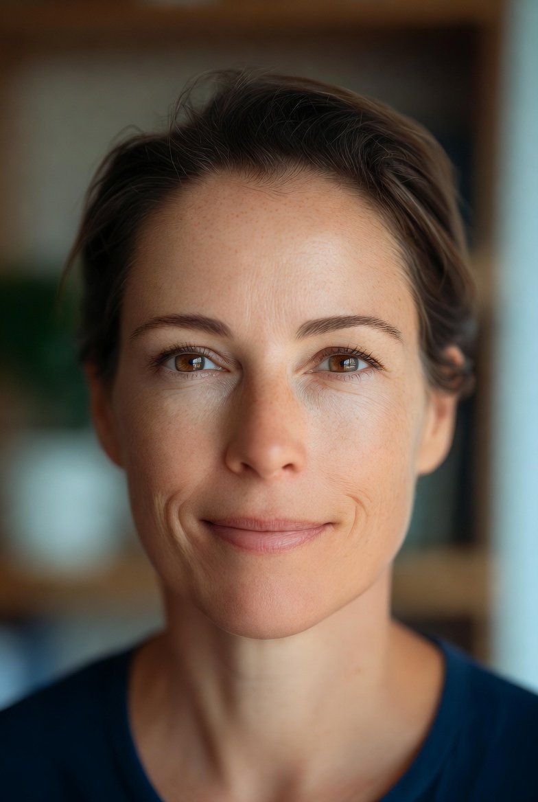 Cognitive Restructuring: A confident woman looks forward