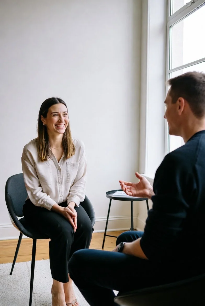 Los Angeles Phobia Therapist in a CBT session with a CBT for Phobias client
