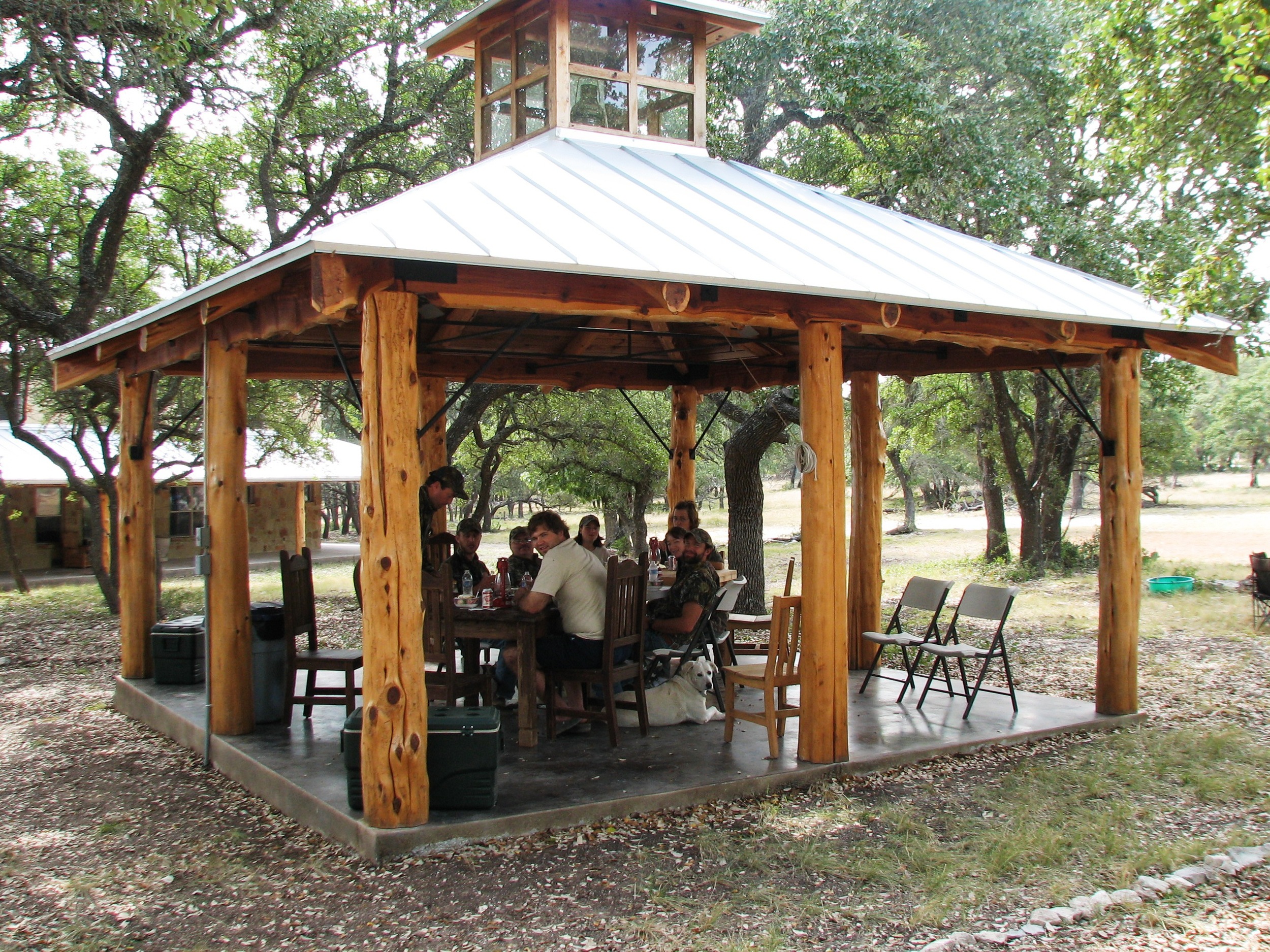 Lunch in the Pavillion.JPG